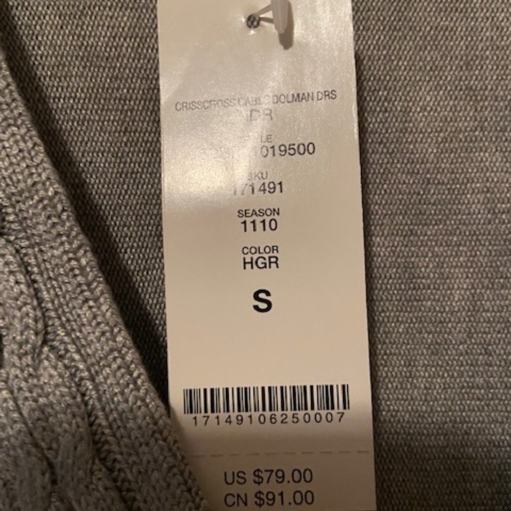 BEBE Sweater Dress Size SM
